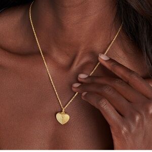 💍 MODAVO Heart Necklace 14k Gold 💍 Plated Excellent
